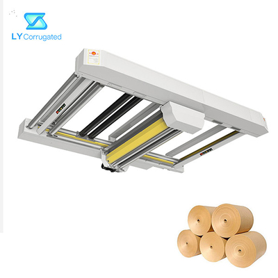 2 Splicer Corrugator στρώματος, μηχανή κατασκευαστών κιβωτίων χαρτοκιβωτίων Eco100 80m/Min