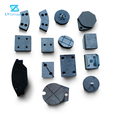 15mm ζαρωμένα ανταλλακτικά μηχανών, Trapezoid μαξιλάρια φρένων δίσκων