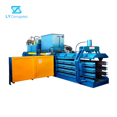 Οριζόντια αυτόματη πυκνότητα πρεσών 500kg/M3 μηχανών συσκευασίας κουτιών από χαρτόνι