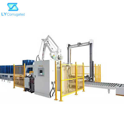 6 σύστημα Palletizer ρομπότ βραχιόνων άξονα για τον ευθύγραμμο φάκελλο Gluer Stitcher μηχανών FFG