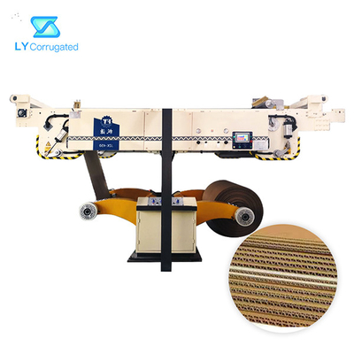 Κλειστό Splicer Corrugator βρόχων, έλεγχος 5 έντασης κατασκευαστής κουτιών από χαρτόνι πτυχών