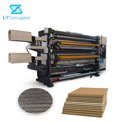 D6A μηχανή ζαρωμένου χαρτονιού, ζαρωμένο κιβώτιο που κολλά τη μηχανή 2300mm 10kw